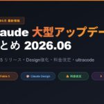 【2026年6月最新】Claude大型アップデートまとめ｜Fable 5・Design強化・料金改定まで徹底解説