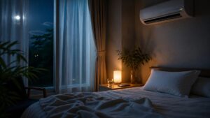 夏の夜エアコン睡眠バランス診断とは？寝苦しさと冷えすぎを見直すミニアプリ